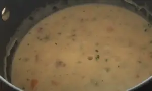 potato soup first boiled