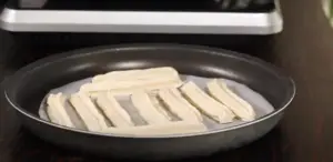 churros in baking tray