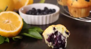  Blueberry Lemon Muffins