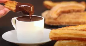 2 Ingredient Churros And Hot Chocolate