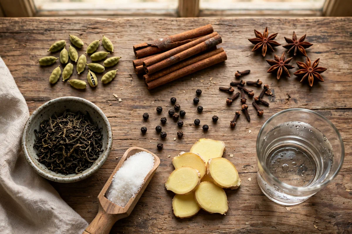 Homemade Masala Chai Concentrate (Skip the Coffee Shop) - prep