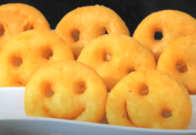 Homemade Easy & Crispy Potato Smiley Recipe Crispy Potato Smiley Recipe